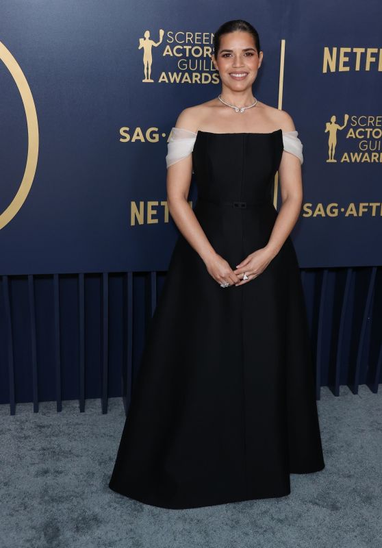America Ferrera at Screen Actors Guild Awards 2024 in Los Angeles