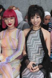 Ami Suzuki and Aya Suzuki at Missoni Show During Milan Fashion Week 02/24/2024