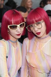 Ami Suzuki and Aya Suzuki at Missoni Show During Milan Fashion Week 02/24/2024