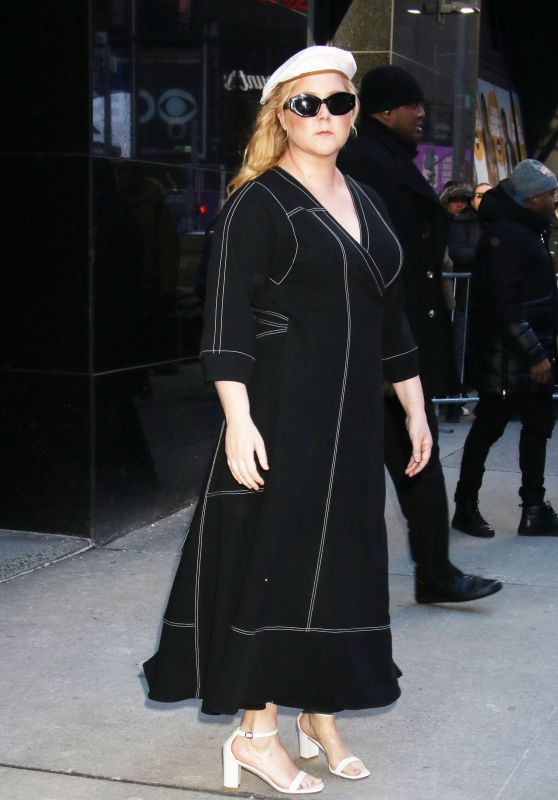 Amy Schumer at GMA in New York 02/14/2024