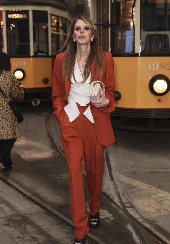 Anna Dello Russo at Tod’s Show During Milan Fashion Week 02/23/2024