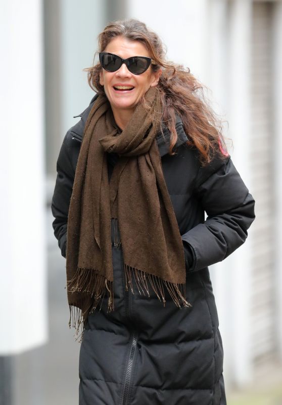 Annabel Croft Out in Leeds 02/02/2024