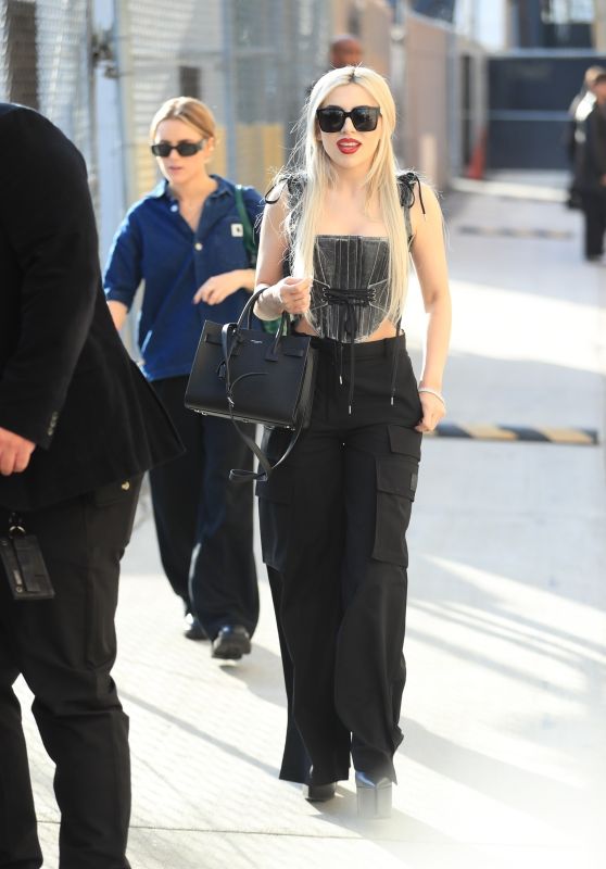 Ava Max Leaving the Jimmy Kimmel Live! in Hollywood 02/13/2024