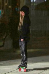 Avril Lavigne and Nate Smith in West Hollywood 01/30/2024