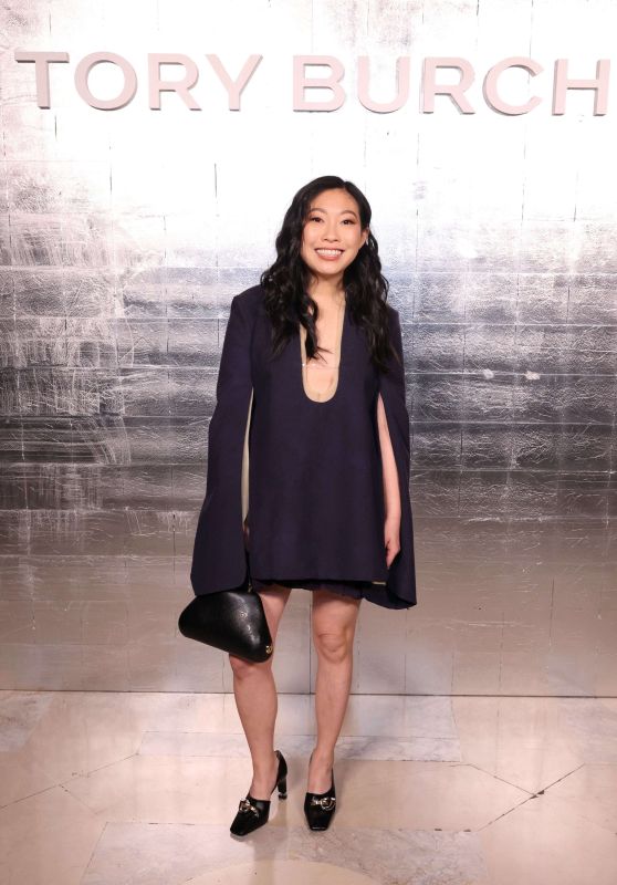 Awkwafina at Tory Burch Show at NYFW 02/12/2024