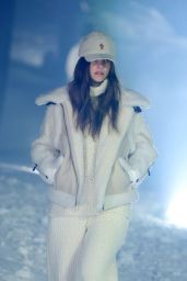 Barbara Palvin - Moncler Fashion Show in St Moritz 02/03/2024