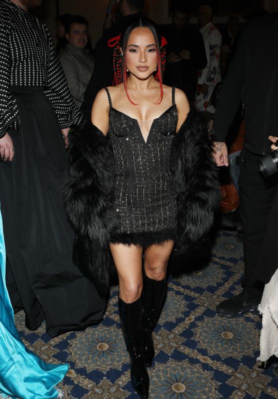 Becky G - Christian Cowan Fashion Show in NYC 02/11/2024