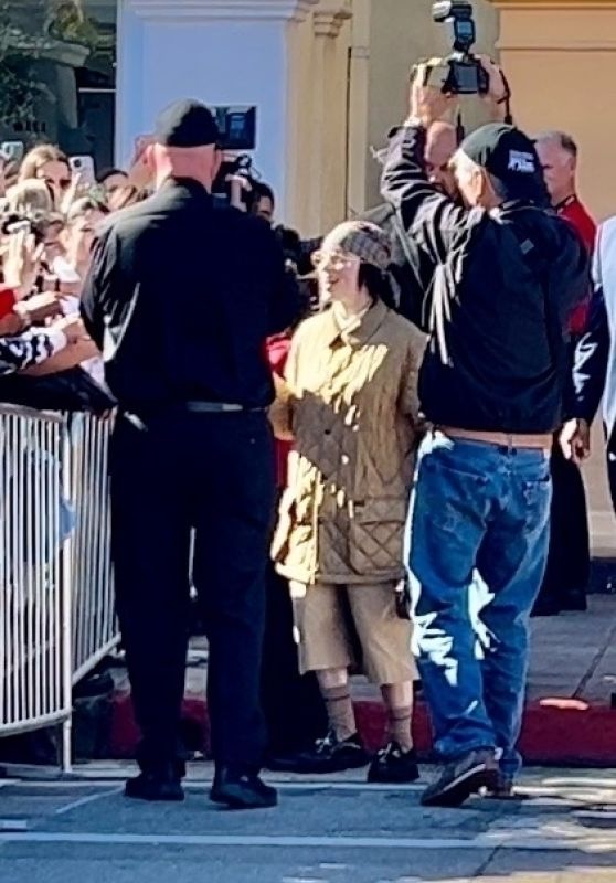 Billie Eilish Arriving at Santa Barbara Film Festival 02/11/2024