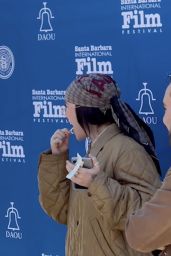 Billie Eilish Arriving at Santa Barbara Film Festival 02/11/2024 (more photos)