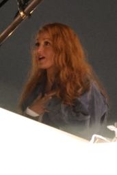 Blake Lively Filming "It Ends With Us" in Los Angeles" 02/08/2024