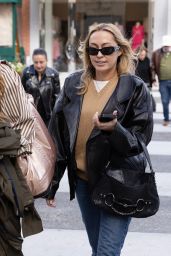 Brandi Cyrus Exiting Escala Restaurant in Beverly Hills 02/08/2024