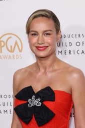 Brie Larson at Producers Guild Awards in Los Angeles 02/25/2024