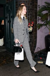 Brie Larson Exits the Dior and Peter Philips Party for Rouge Dior at La Dolce Vita in Beverly Hills 02/06/2024