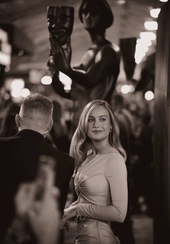 Brie Larson SAG Awards Photo Shoot February 2024 • CelebMafia