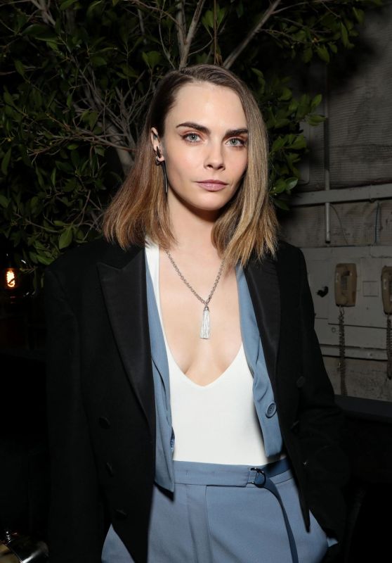 Cara Delevingne at Spotify Best New Artist Party in LA 02/01/2024