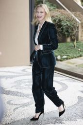 Cate Blanchett – Armani Photocall at Milan Fashion Week 02/25/2024
