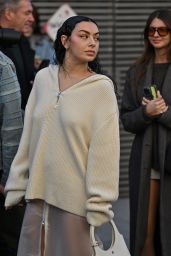 Charli XCX at Courreges Show During Paris Fashion Week 02/28/2024