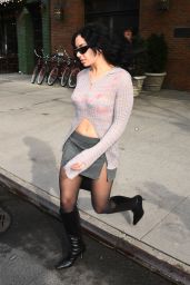 Charli XCX Exit From Bowery Hotel in New York 02/22/2024