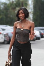 Chelsea Lazkani Out for Selling Sunset Taping in LA 02/27/2024