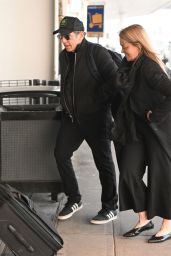 Christine Taylor at JFK Airport in New York 02/16/2024