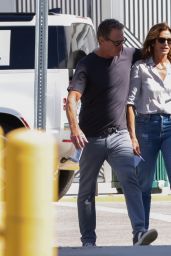 Cindy Crawford and Rande Gerber Shopping in Miami Beach 02/14/2024