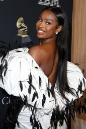 Coco Jones at  Pre-Grammy Gala in Beverly Hills 02/03/2024