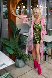 Denise Van Outen at The Skinny Kitchen in London 02/25/2024