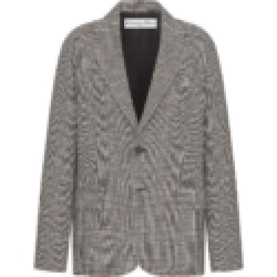 Dior Blazer in Gray Virgin Wool with Prince of Wales Motif