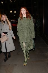 Eleanor Tomlinson at Burberry Store at Harrods in London 02/01/2024