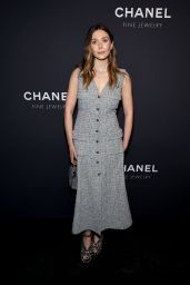 Elizabeth Olsen – Chanel Dinner to celebrate the Fifth Avenue Flagship Boutique in New York 02/07/2024