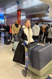 Elsa Hosk Arriving at LAX Airport 02/04/2024