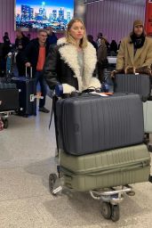 Elsa Hosk Arriving at LAX Airport 02/04/2024