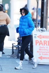 Emily Ratajkowski in Casual Outfit in New York 02/14/2024