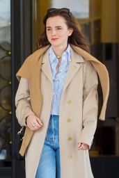 Emma Watson Leaves Her Hotel in Milan 02/21/2024
