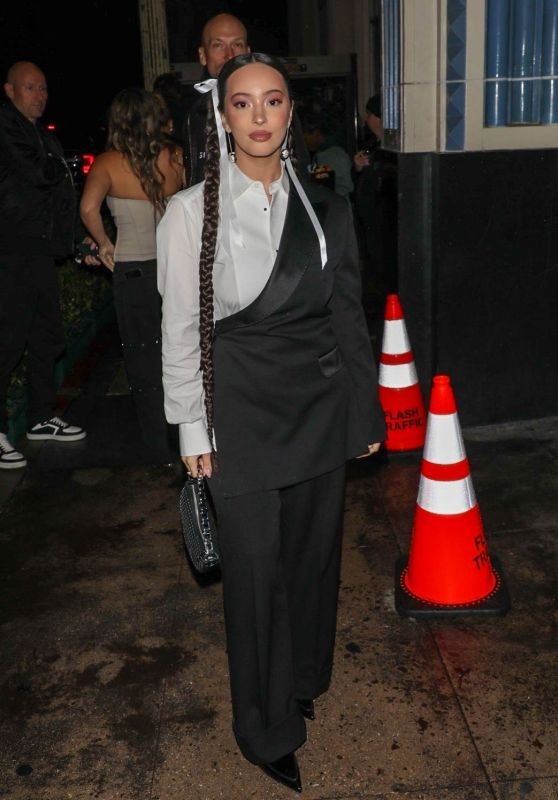 Faouzia Arrives at the 2024 Warner Music Group Pre-GRAMMY Party in Los Angeles