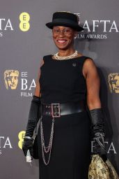 Flo Wilson at 2024 EE BAFTA Film Awards in London 02/18/2024