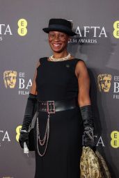 Flo Wilson at 2024 EE BAFTA Film Awards in London 02/18/2024