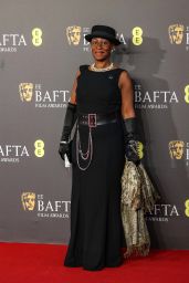 Flo Wilson at 2024 EE BAFTA Film Awards in London 02/18/2024