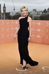 Florence Pugh at “Dune: Part Two” Photocall in London 02/14/2024