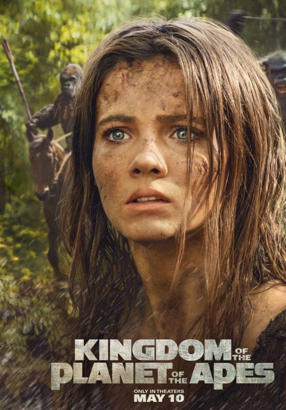 Freya Allan - "Kingdom of The Planet Of The Apes" Poster and Trailer 2024