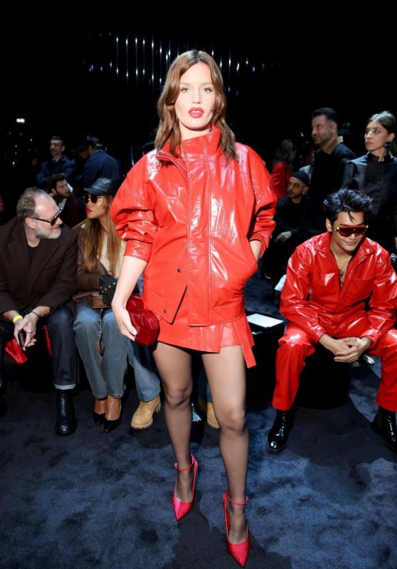 Georgia May Jagger at Ferrari Fashion Show During Milan Fashion Week 02/24/2024
