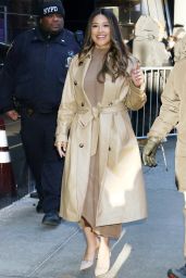 Gina Rodriguez Makes Appearance on GMA in NY 02/19/2024