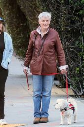 Glenn Close Out in Los Angeles 02/23/2024