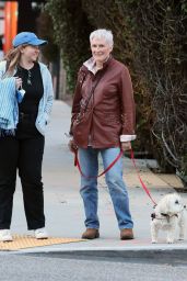Glenn Close Out in Los Angeles 02/23/2024