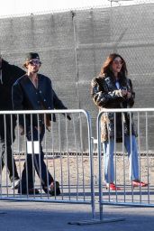 Hailey Rhode Bieber and Justin Bieber Arrive at the Super Bowl in Las Vegas 02/11/2024