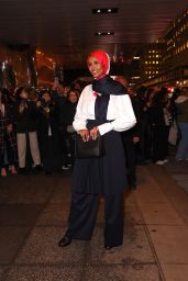 Halima Aden at Tommy Hilfiger Show at New York Fashion Week 02/09/2024