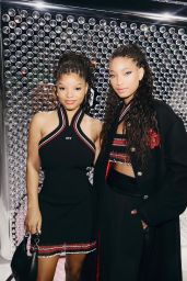 Halle Bailey - Photoshoot on Day of Off-White Paris Fashion Week Show in Paris February 2024