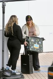 Hilary Duff in Casual Outfit Shopping at Chanel in Beverly Hills 02/06/2024