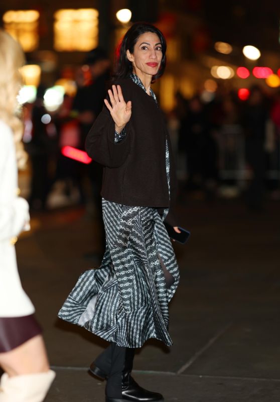 Huma Abedin Arrives at the New York Public Library 02/12/2024
