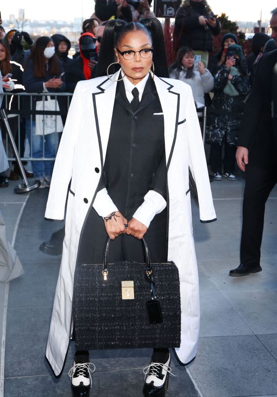 Janet Jackson Arrives at the New York Public Library 02/12/2024 ...